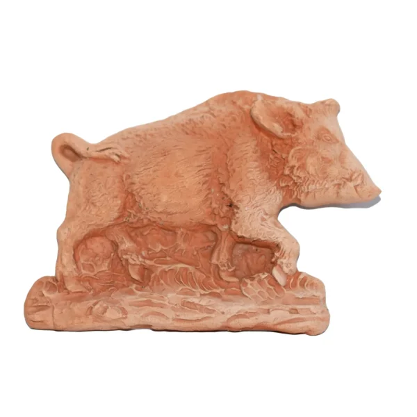 Il Cinghiale piccolo in terracotta