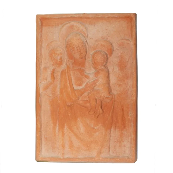 Madonna con Bambino in terracotta
