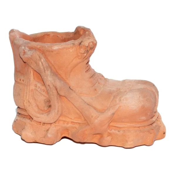 Scarpone da montagna in terracotta